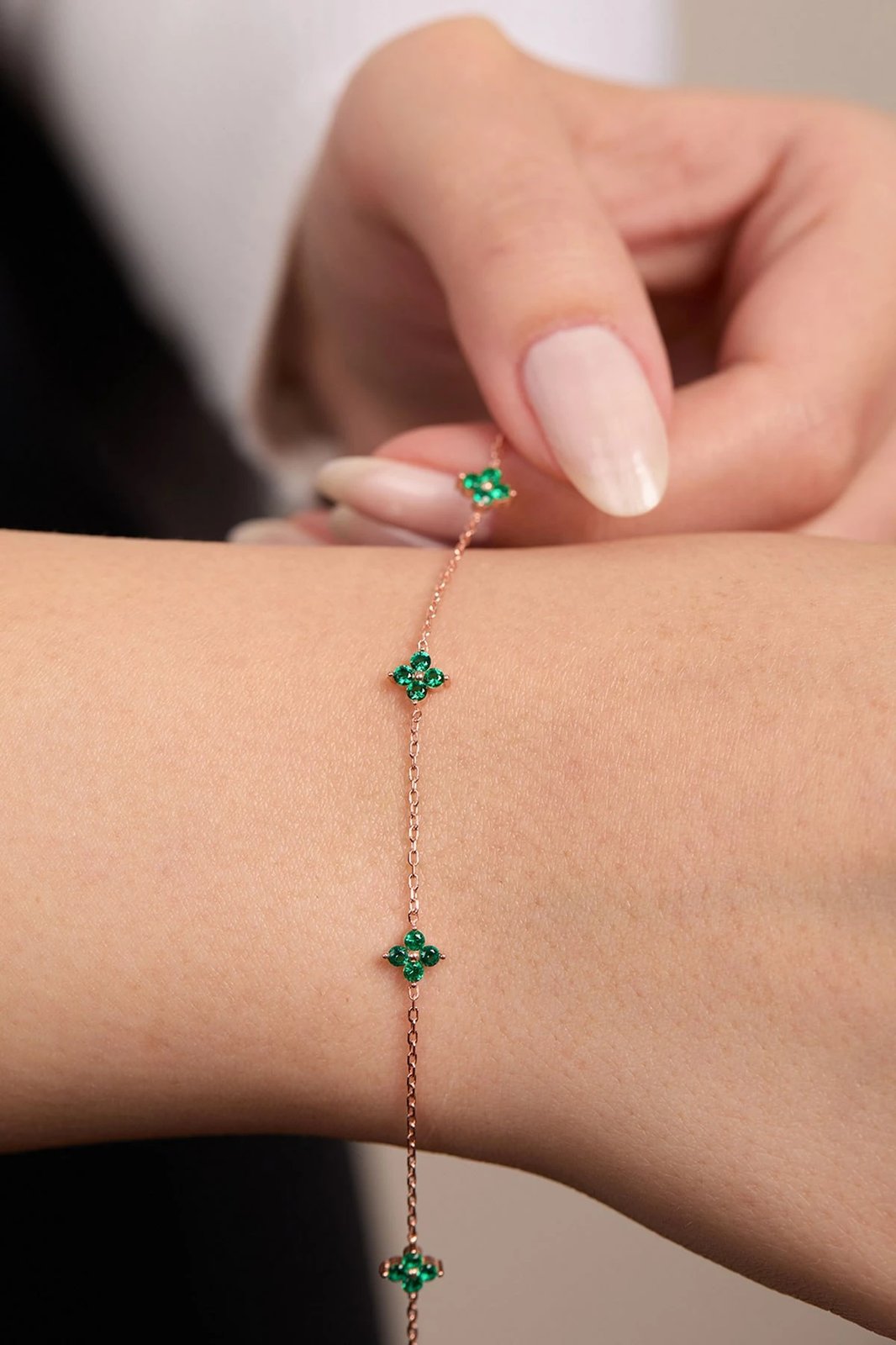 Byzylyk argjendi Elika, ngjyrë ari rozë, ELKSLVR7702R