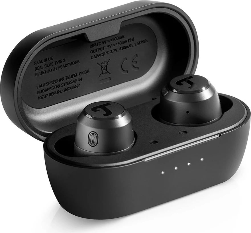 Kufje Teufel REAL BLUE TWS 3, Bluetooth, night black Kufje Teufel REAL BLUE TWS 3, Bluetooth, night black