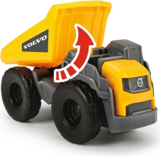 Set lodrash automjete ndërtimi Dickie Volvo CONSTR 5-pack, plastikë, verdhë/zezë