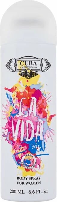 Deodorant për femra Cuba La Vida 200ml