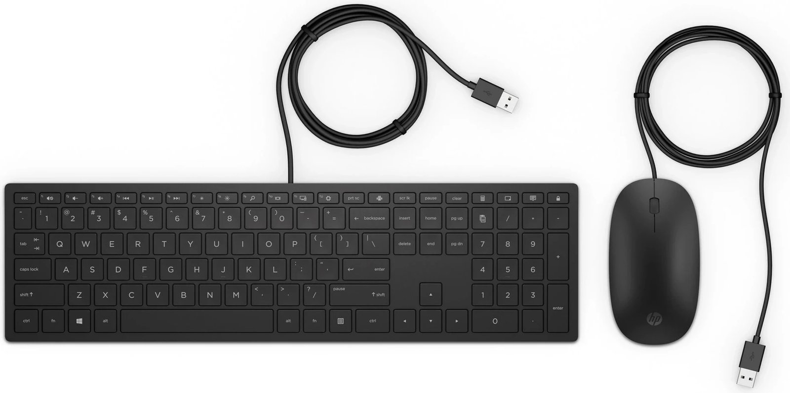 Tastierë HP Pavilion 400 USB, E zezë
