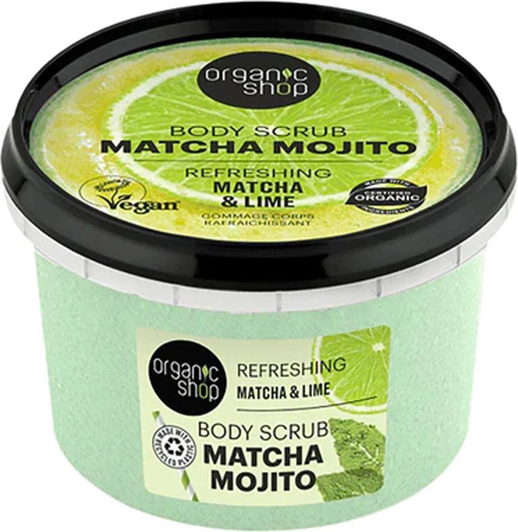 Body Scrub Organic Shop Matcha Mojito 450ml