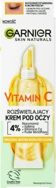 Krem për sy për femra Garnier Skin Naturals Vitamin C Brightening, 15ml