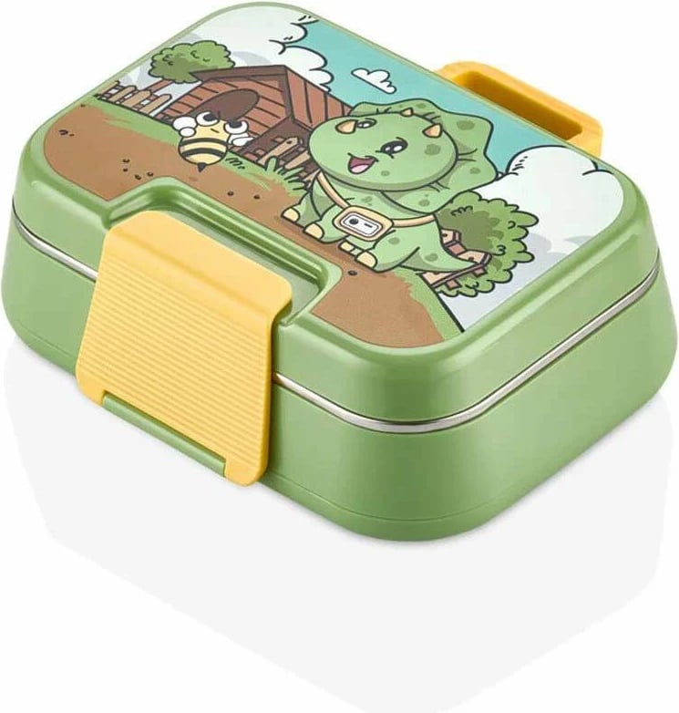 Kuti ushqimi Hermia Concept, jeshile, MCH0011229, 21.5x13.5x8cm, 450ml