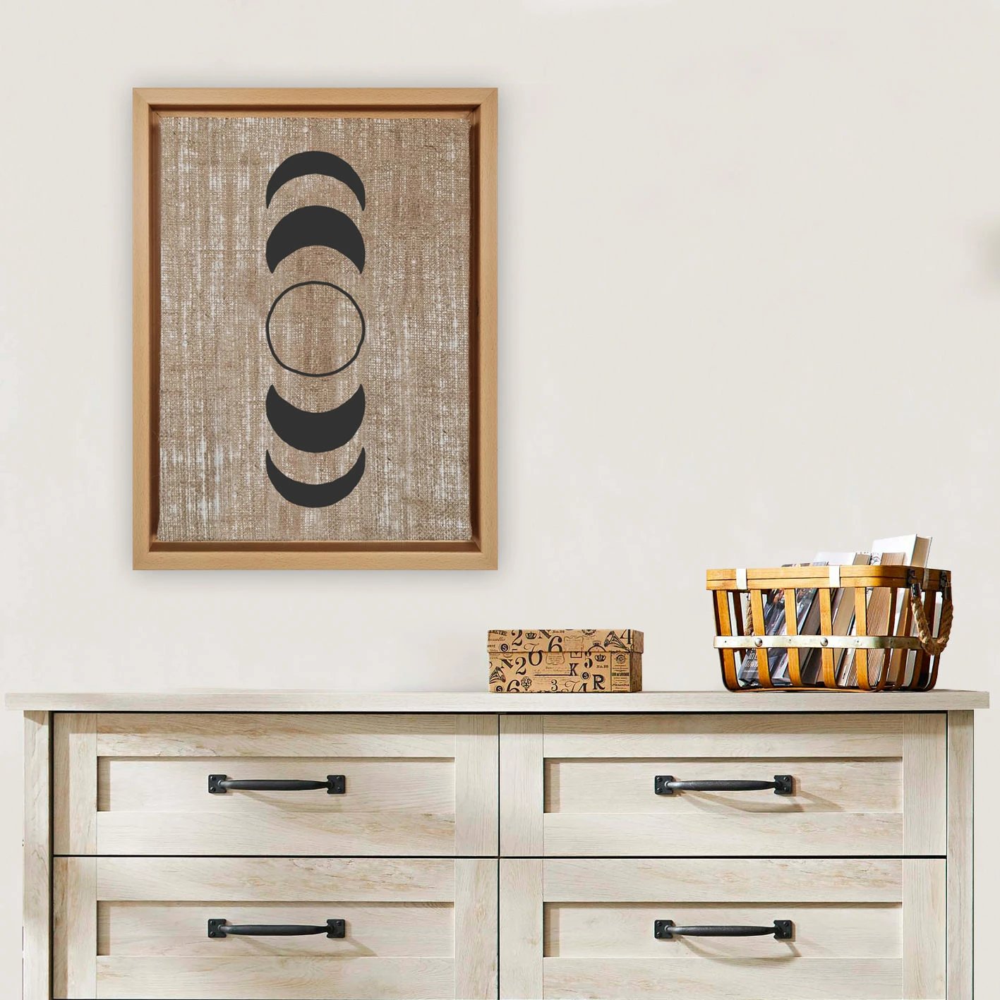 Pikturë dekorative në kanavacë, shumëngjyrëshe, Wallity, LNJ517943099824, 46x66cm