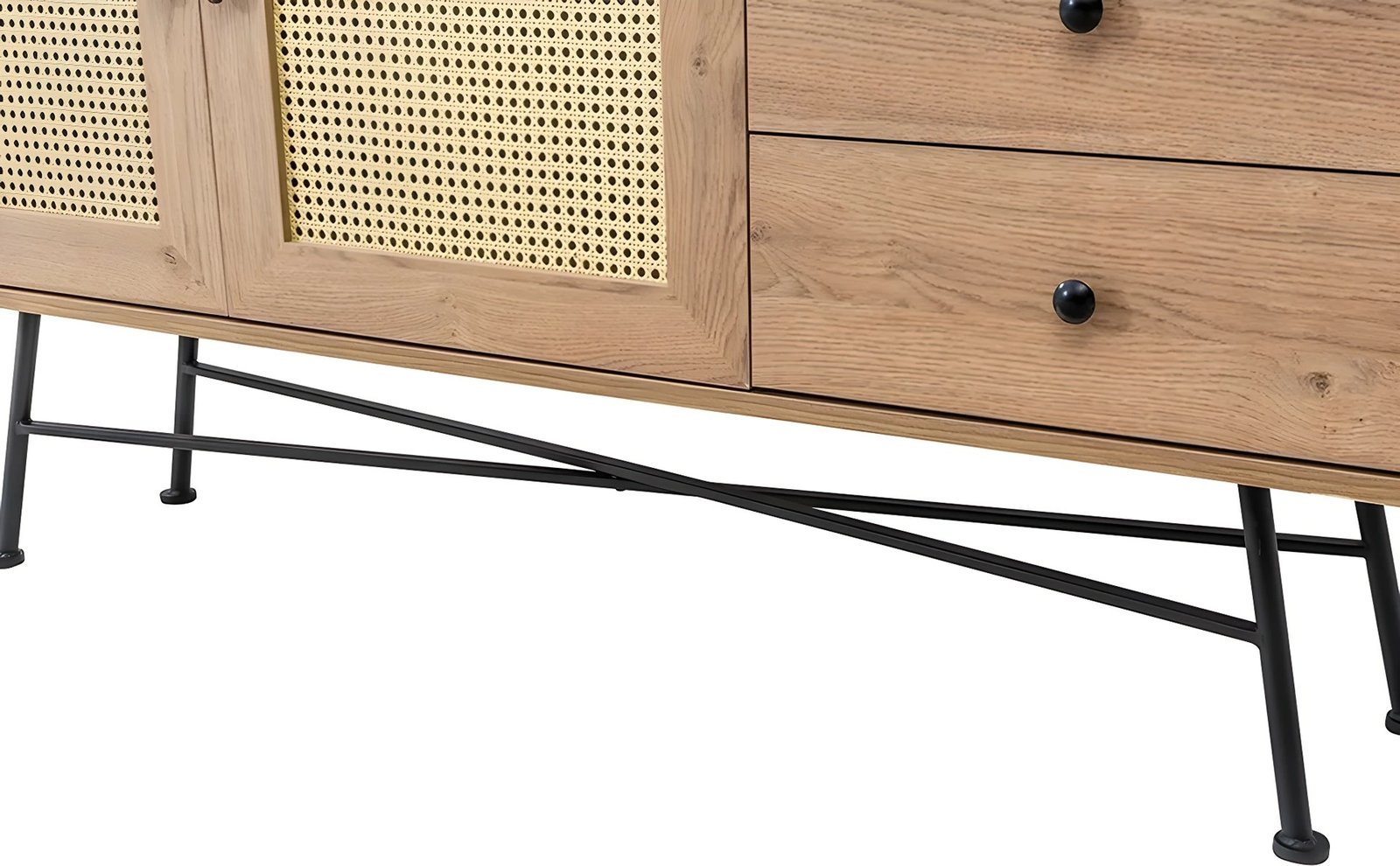 Konsol Nala, ngjyrë natyrale, 160 cm