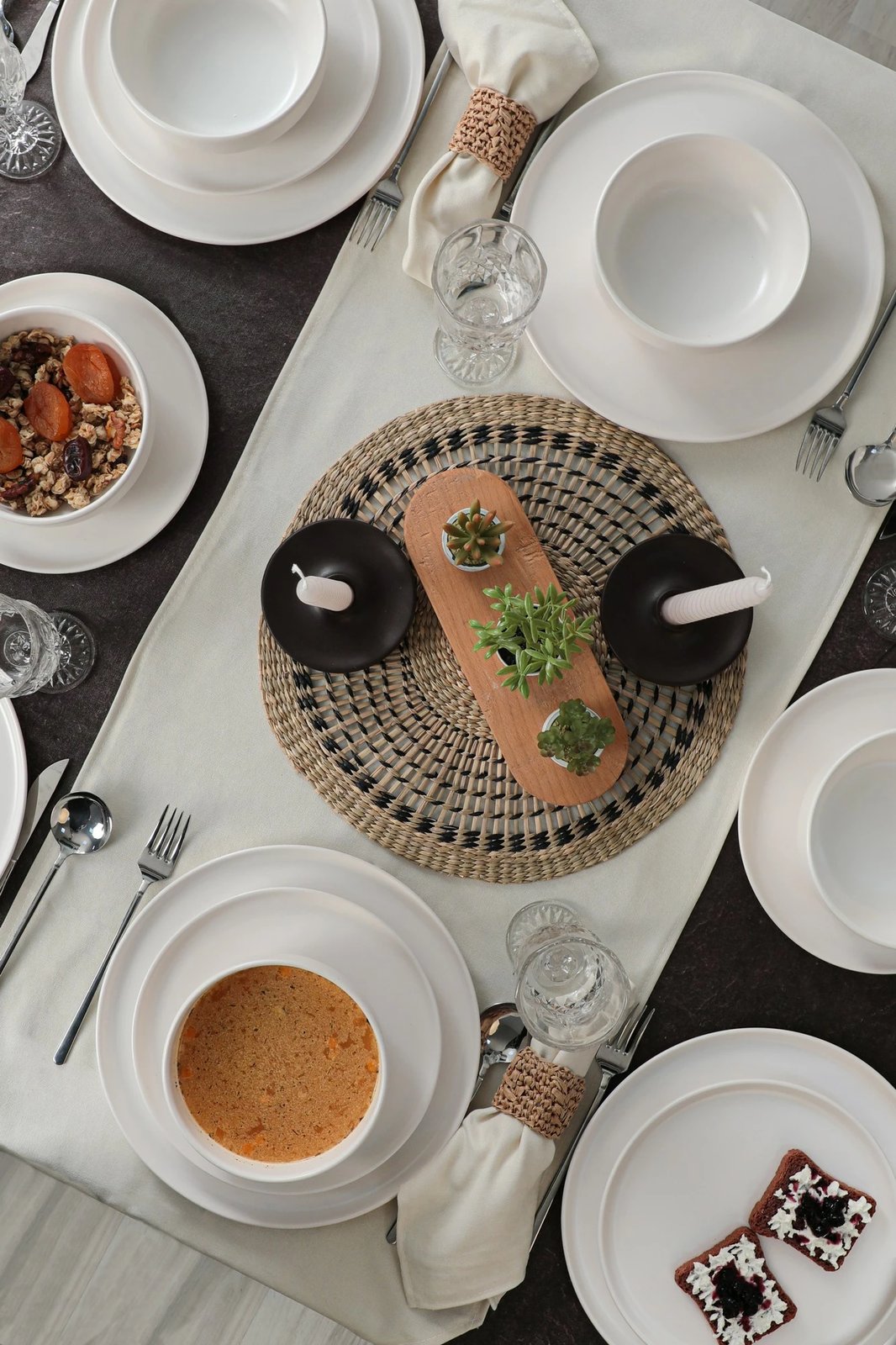 Set enësh darke qeramike (18 copë), Hermia Concept, X0001347000000000000000000