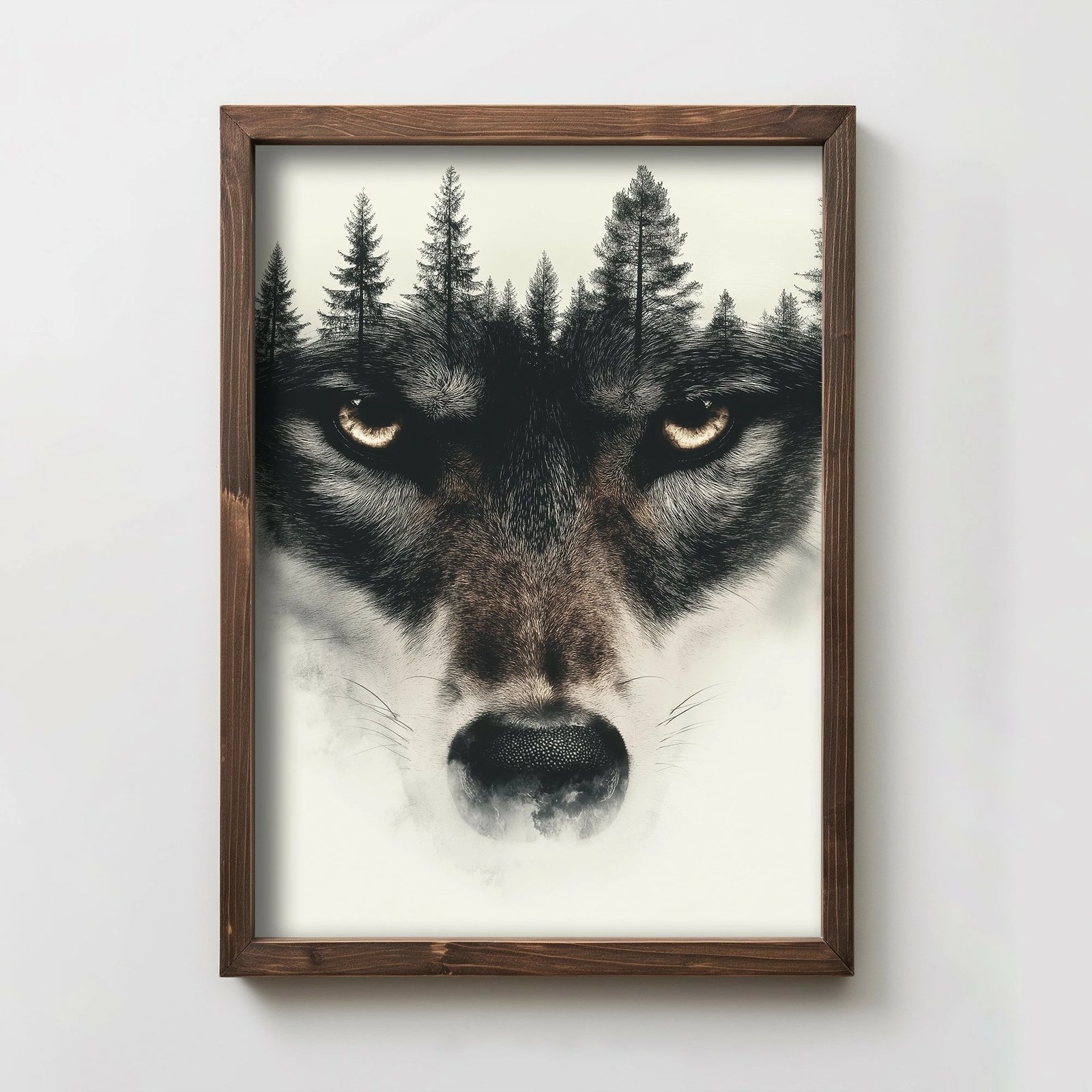 Pikturë dekorative me kornizë MDF, shumëngjyrëshe, Wallity TUN040-L