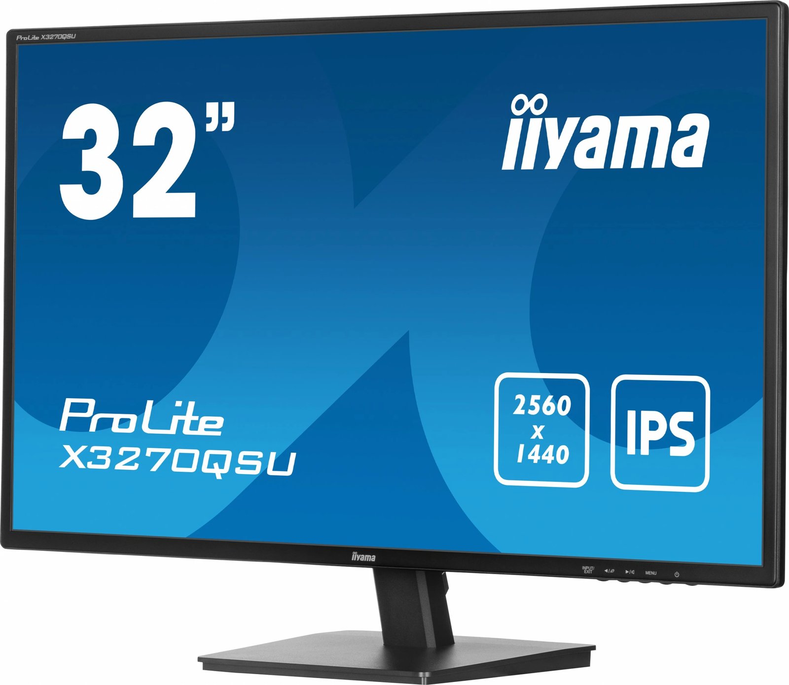 Monitor iiyama ProLite X3270QSU-B1, 32", 2560 x 1440, LED, i zi