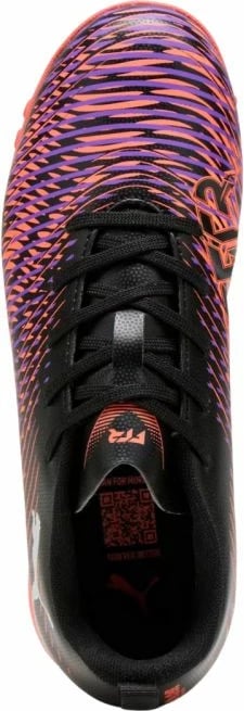 Çizme futbolli për fëmijë Puma, të zeza