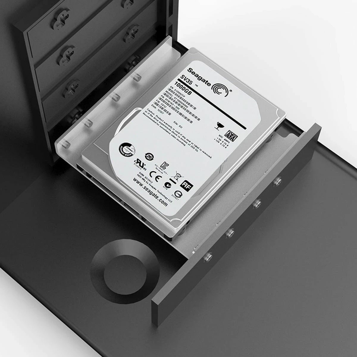 Sanki alumini për HDD 2.5'' Orico, e zezë