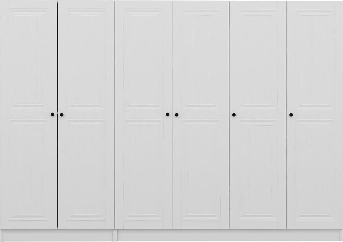 Dollap i bardhë për dhomë gjumi, Skye Decor, Kale - 4774