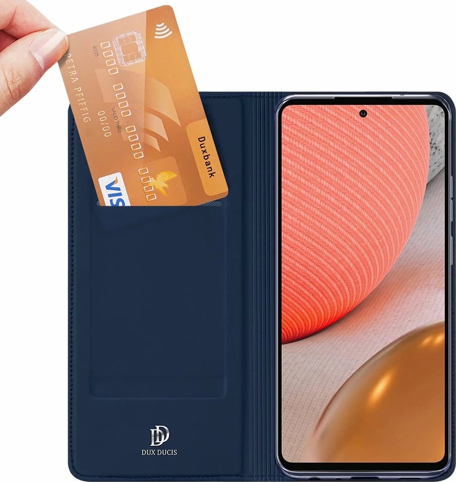 Mbështjellës Dux Ducis Skin Pro për Samsung Galaxy A72 4G, kaltër