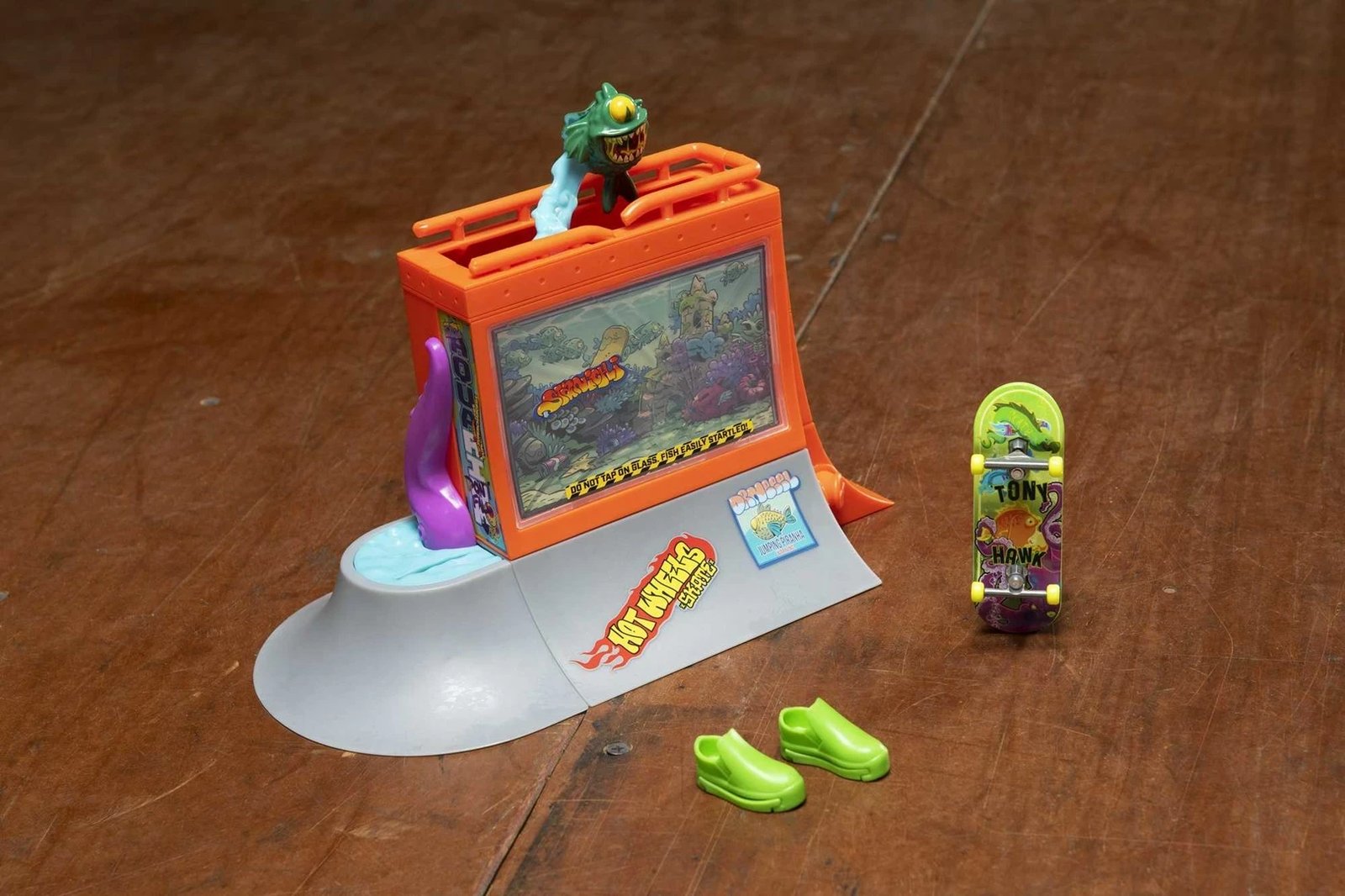 Set lojërash Hot Wheels Skate Aquarium Skatepark, MATTEL