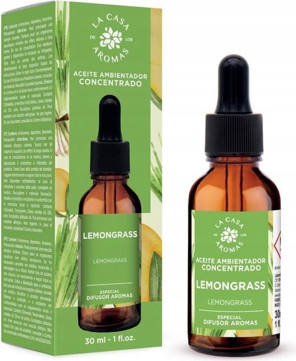 Vaj aromatik La Casa de los Aromas Lemon Grass 30ml