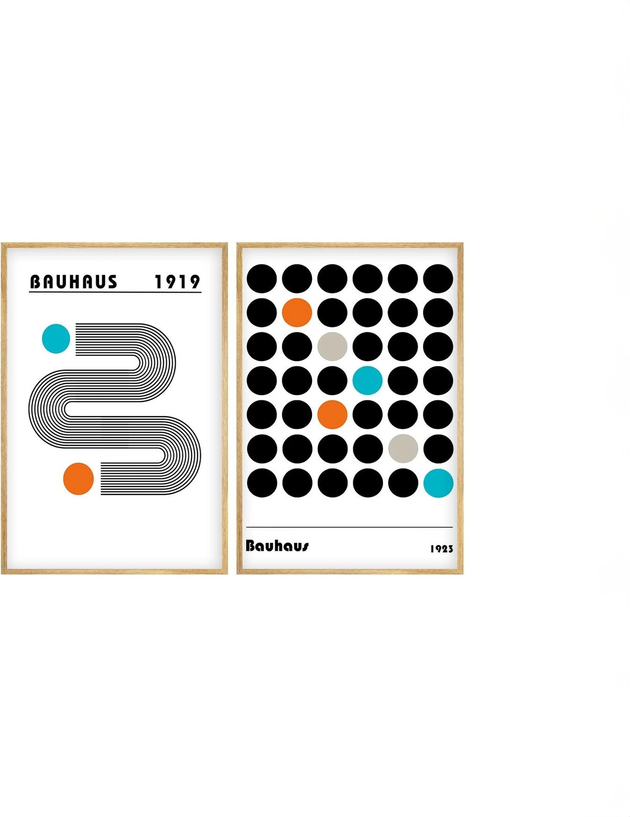 Set pikturash dekorative me kornizë, MDF, shumëngjyrëshe, Huhu248, 50x70cm, 2 copë