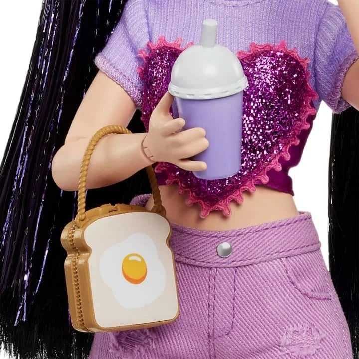 Kukull Barbie Dream Besties Renee me 8 aksesorë, Mattel