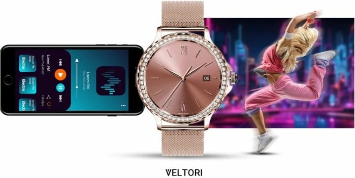 Orë e mençur për femra VELTORI, rozë