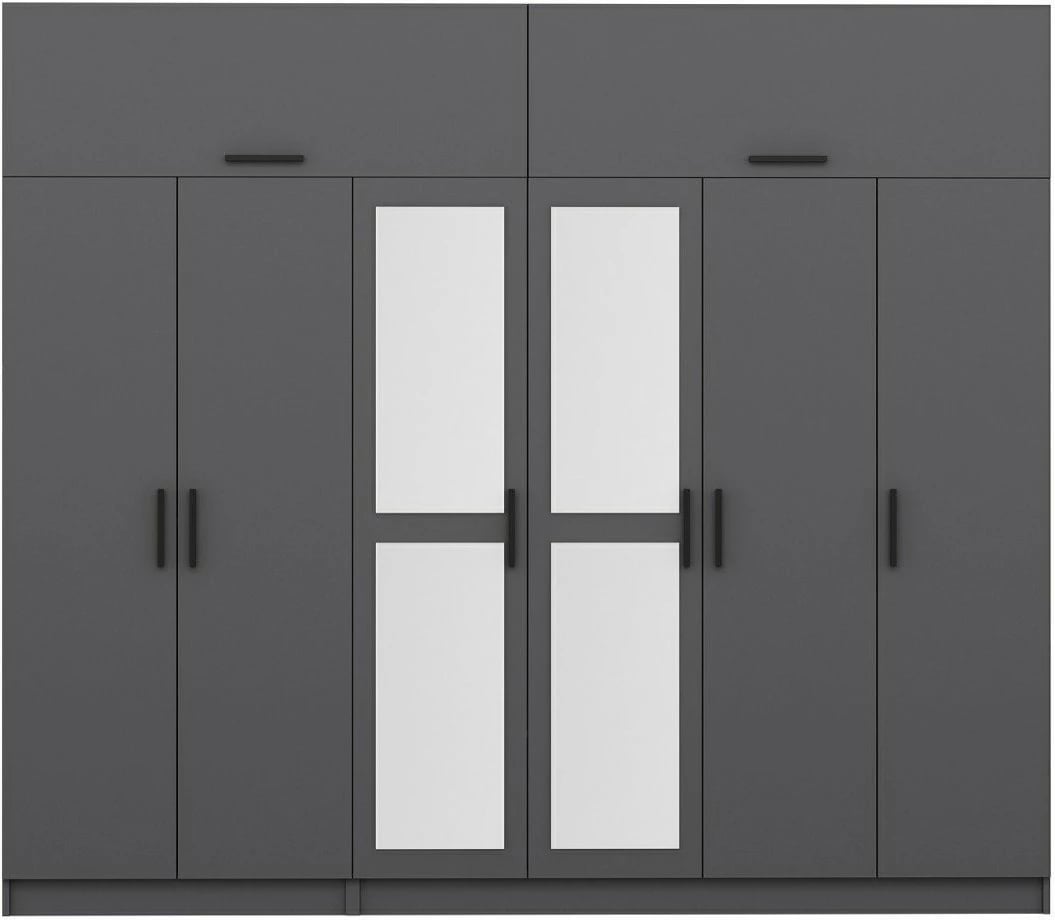 Dollap Skye Decor, ngjyrë antracit, 5277