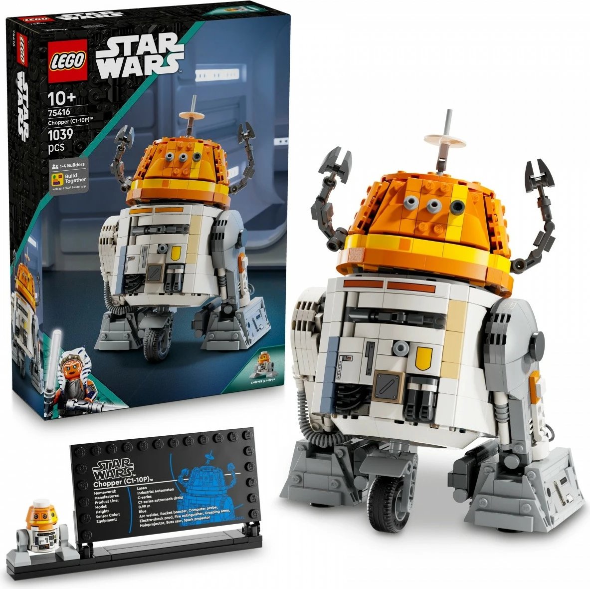 Set LEGO Star Wars Chopper (C1-10P) 75416, 1039 pjesë, plastikë