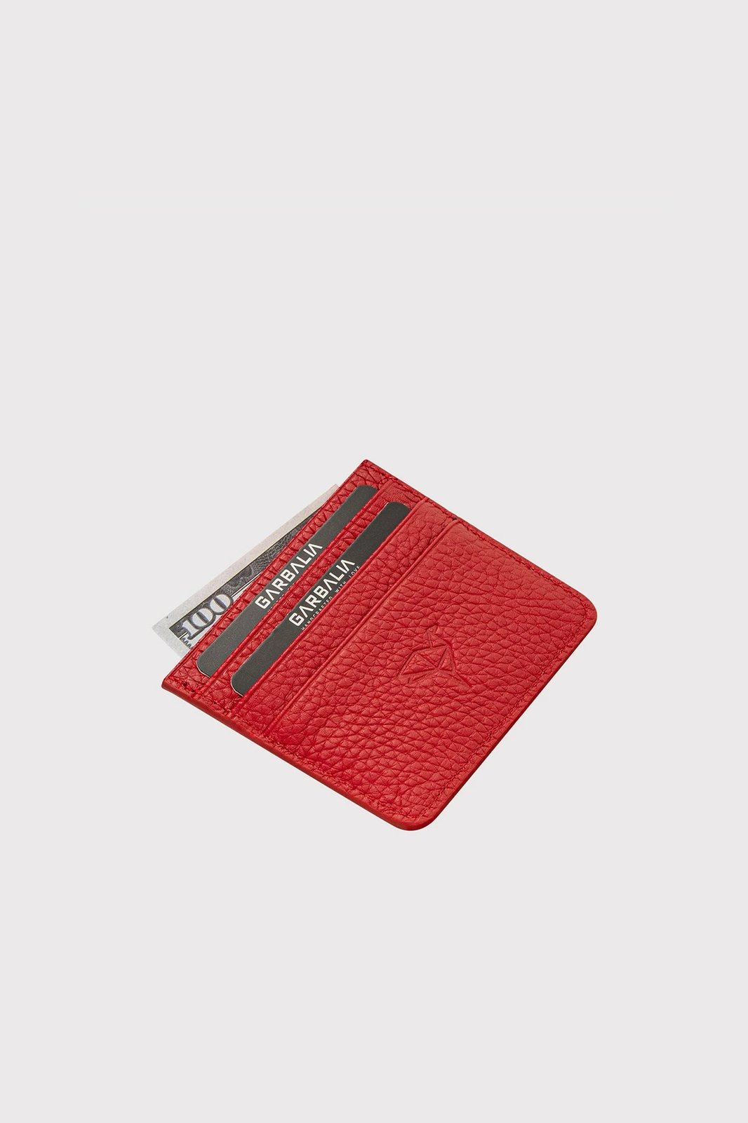 Mbajtës kartelash lëkurë i kuq Zoozie Bags, Cape