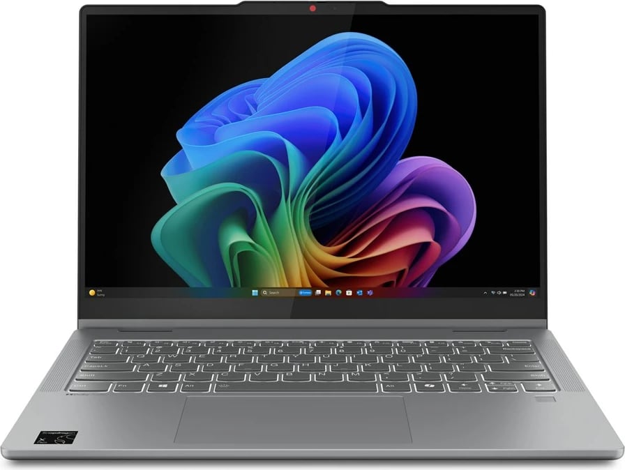 Laptop Lenovo IdeaPad 5 2-in-1, 14", Qualcomm Snapdragon X1P-42-100, 16 GB RAM, 512 GB SSD, Gri