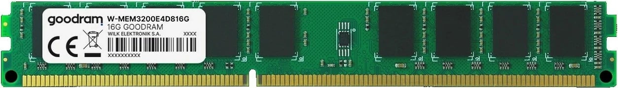 RAM Memorje GoodRam UDIMM ECC VLP 16GB 3200MHz
