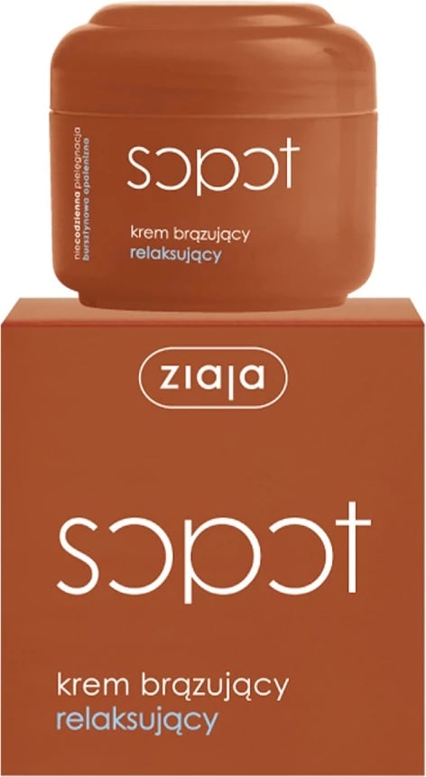 Krem për vetënxirje fytyre Ziaja Sopot Tanning Relaxing për femra, 50ml