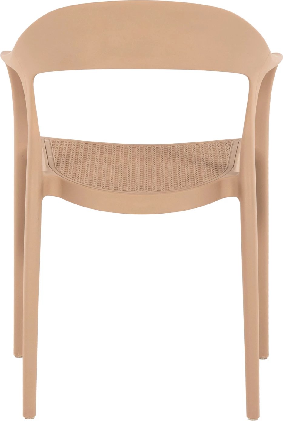 Karrige e qëndrueshme CLEO polipropileni FH5935.03 kapuçino 57x53x81Hcm