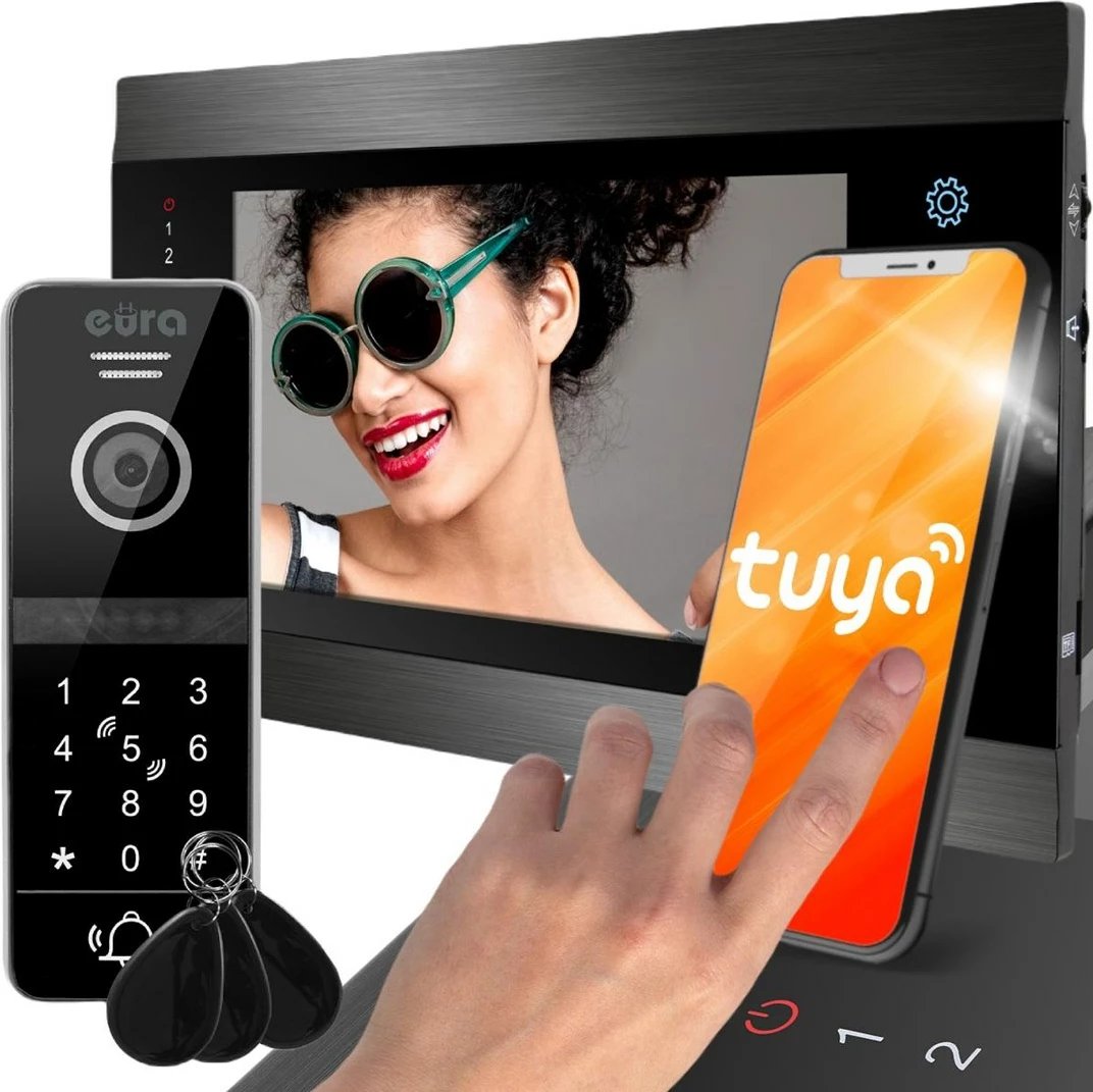 Video interfon eura VDP-00C5, Tuya, i zi