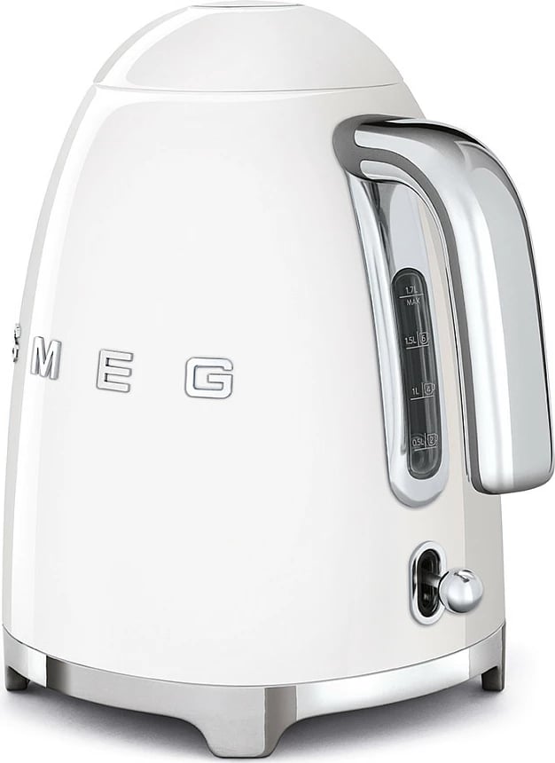 Ibrik elektrik SMEG KLF03WHEU, 1.7L, 2400W, i bardhë