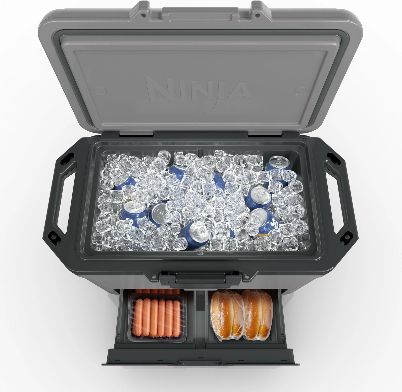 Ftohës portativ Ninja FB151EUGY FrostVault 47L, plastikë, gri