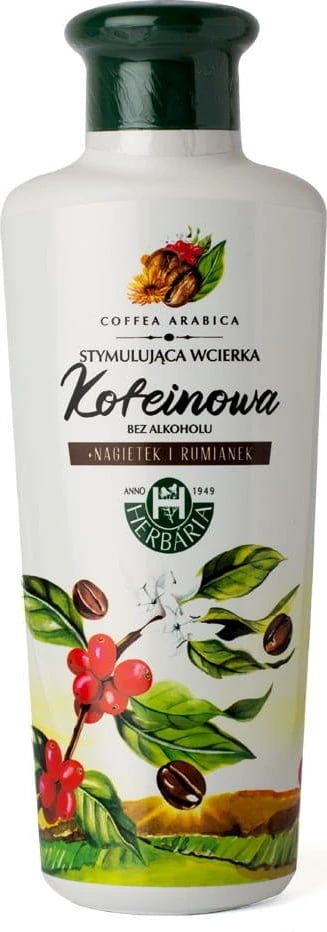 Tonic për skalp Herbaria Banfi Stimulating Caffeine me Calendula dhe Kamomil, 250ml