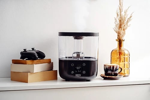 Lagështues ajri, Camry, CR 7973, 5.0L, ultrasonik, ekran LED, mbushje nga lart, i zi