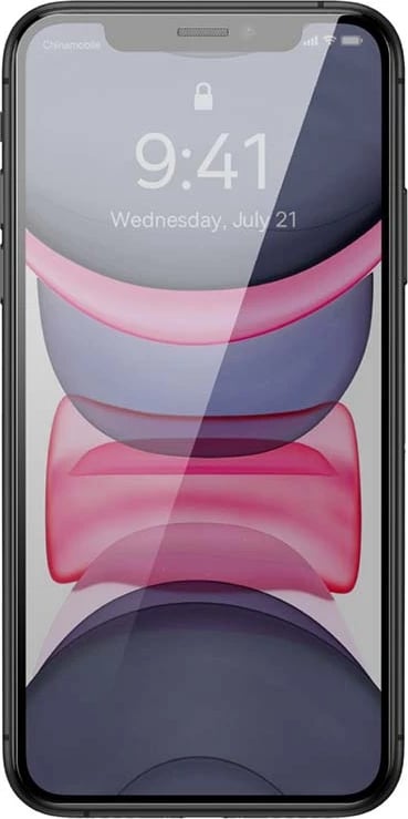 Mbështjellës xhami Baseus SGBL060402 për iPhone X/XS/11 Pro, 0.3mm, 2 copë, i zi