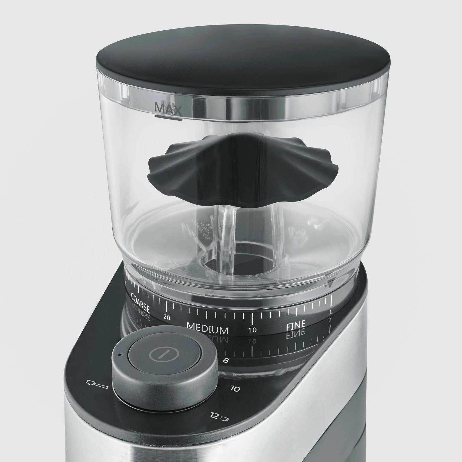 Mulli kafeje Severin KM 3880, 140W, rregullim bluarje, inox/zi