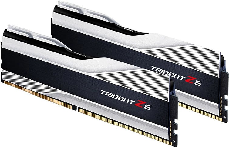 RAM Memorje G.Skill Trident Z5 32GB (2x16GB) DDR5 6000MHz CL36, e zezë/argjendtë