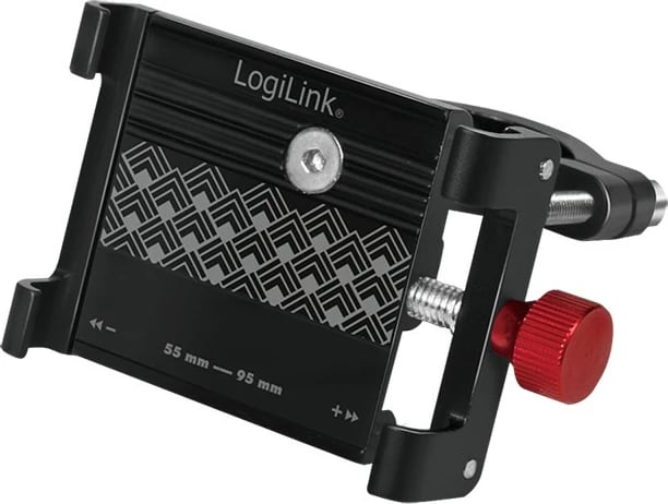 Mbështjellës LogiLink AA0146 për celular, rrotullim 360°, alumini, i zi/kuq