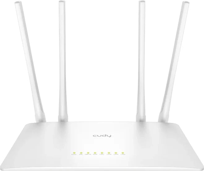 Ruter Wi-Fi Cudy WR300S, 300 Mbps, 5 porta Ethernet, 4 antena, i bardhë