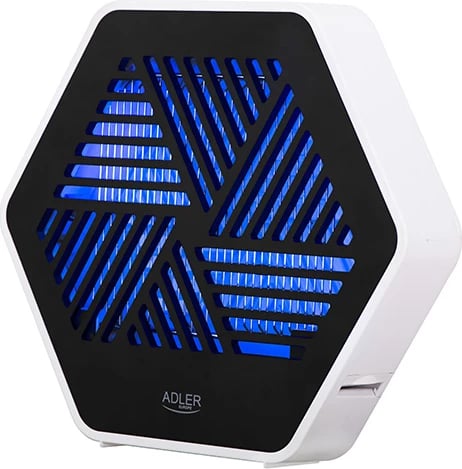 Llampë kundër insekteve Adler AD 7939, UV 365nm, 8W, sipërfaqe deri 30 m², 2x4W T5, 1200V