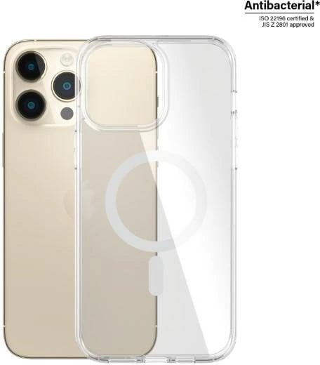 Mbështjellës PanzerGlass HardCase me MagSafe për iPhone 14 Pro Max, Transparent