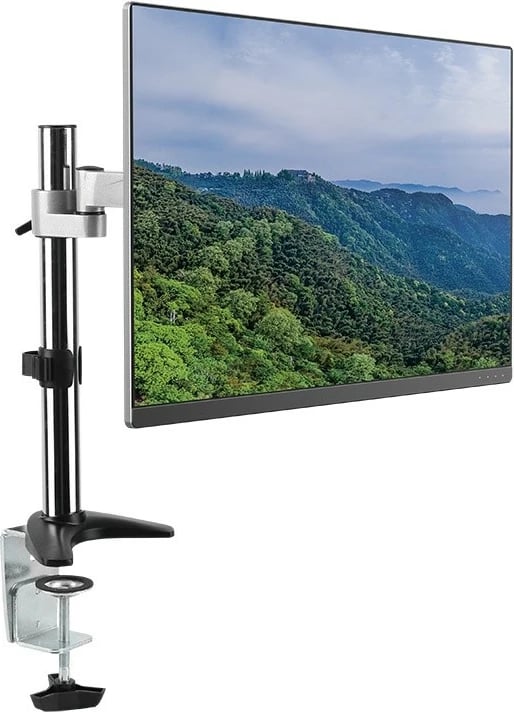 Mbajtëse monitori LogiLink BP0075, alumini, 13-27 inç, argjendtë