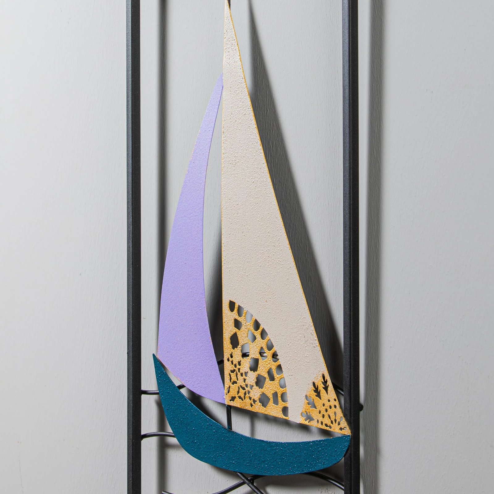 Aksesor dekorativ metalik për mur, Wallity, Port de Cannes - 1