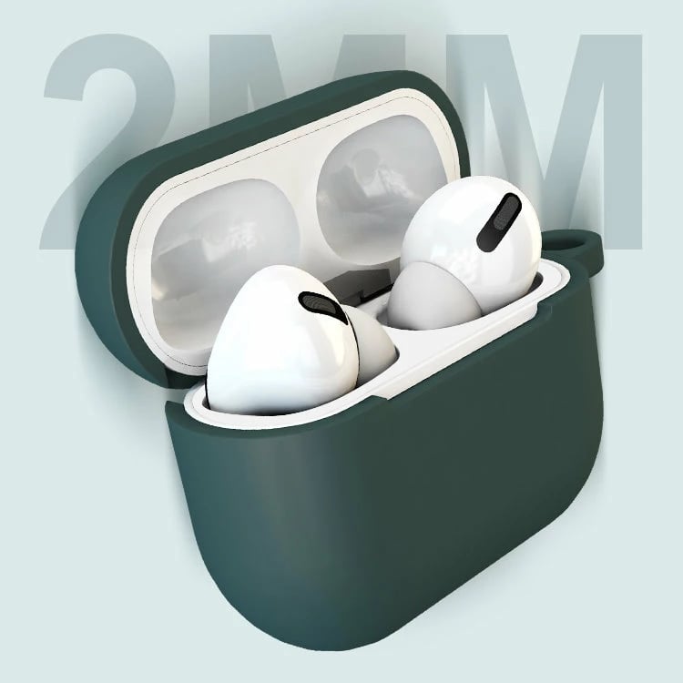 Mbështjellës Hurtel për AirPods 3 me karabiner, silikon, rozë
