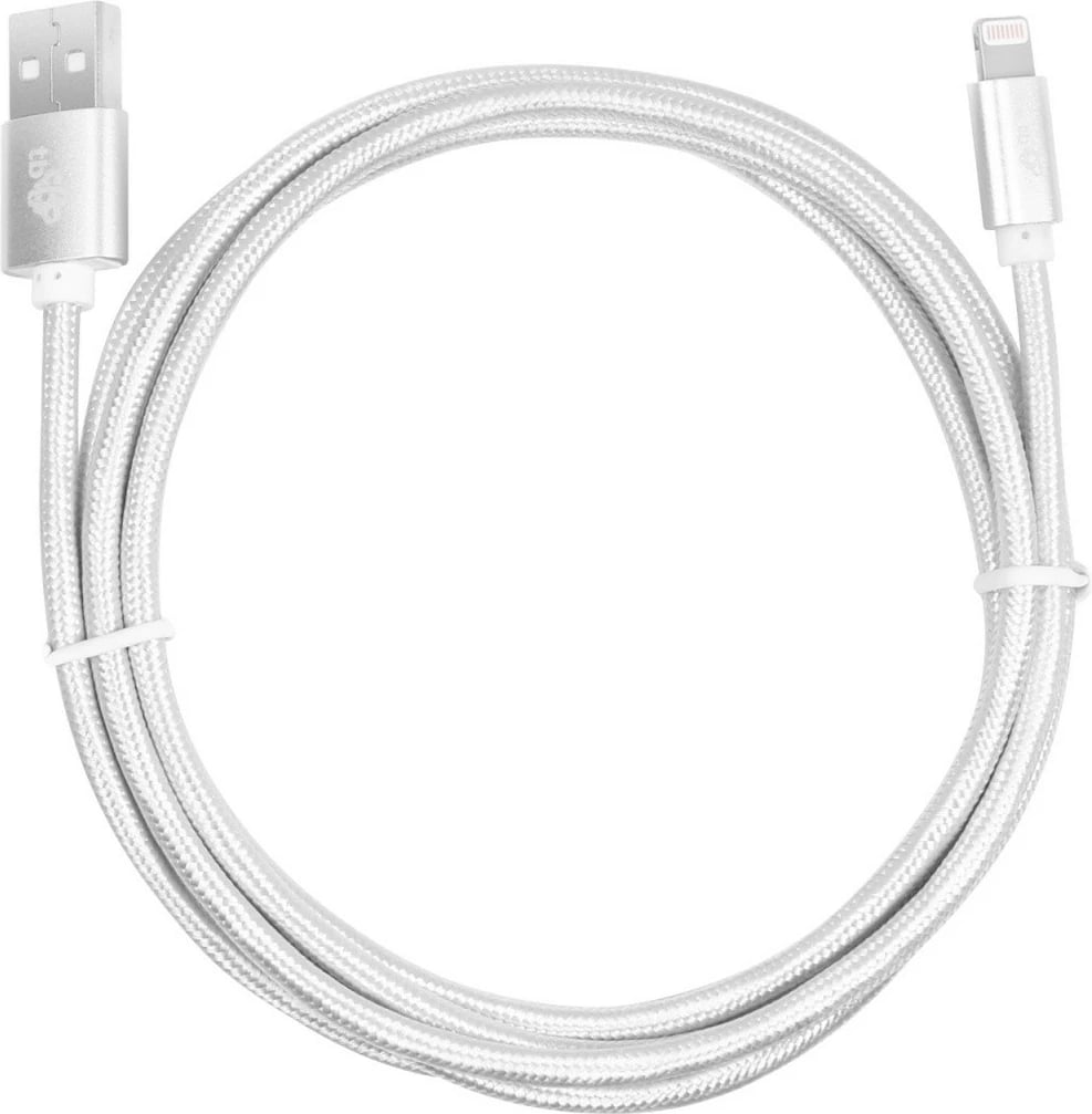 Kabllo Lightning-USB TB, 1.5m, argjendtë