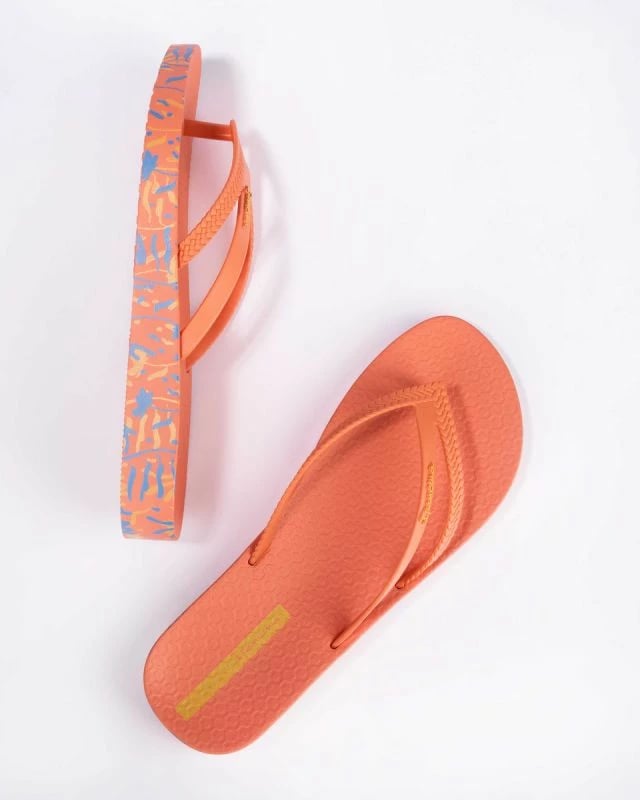 Flip-flopa për femra Ipanema, portokalli
