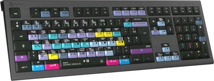 Tastierë LogicKeyboard Astra 2 DaVinci Resolve FR për Mac