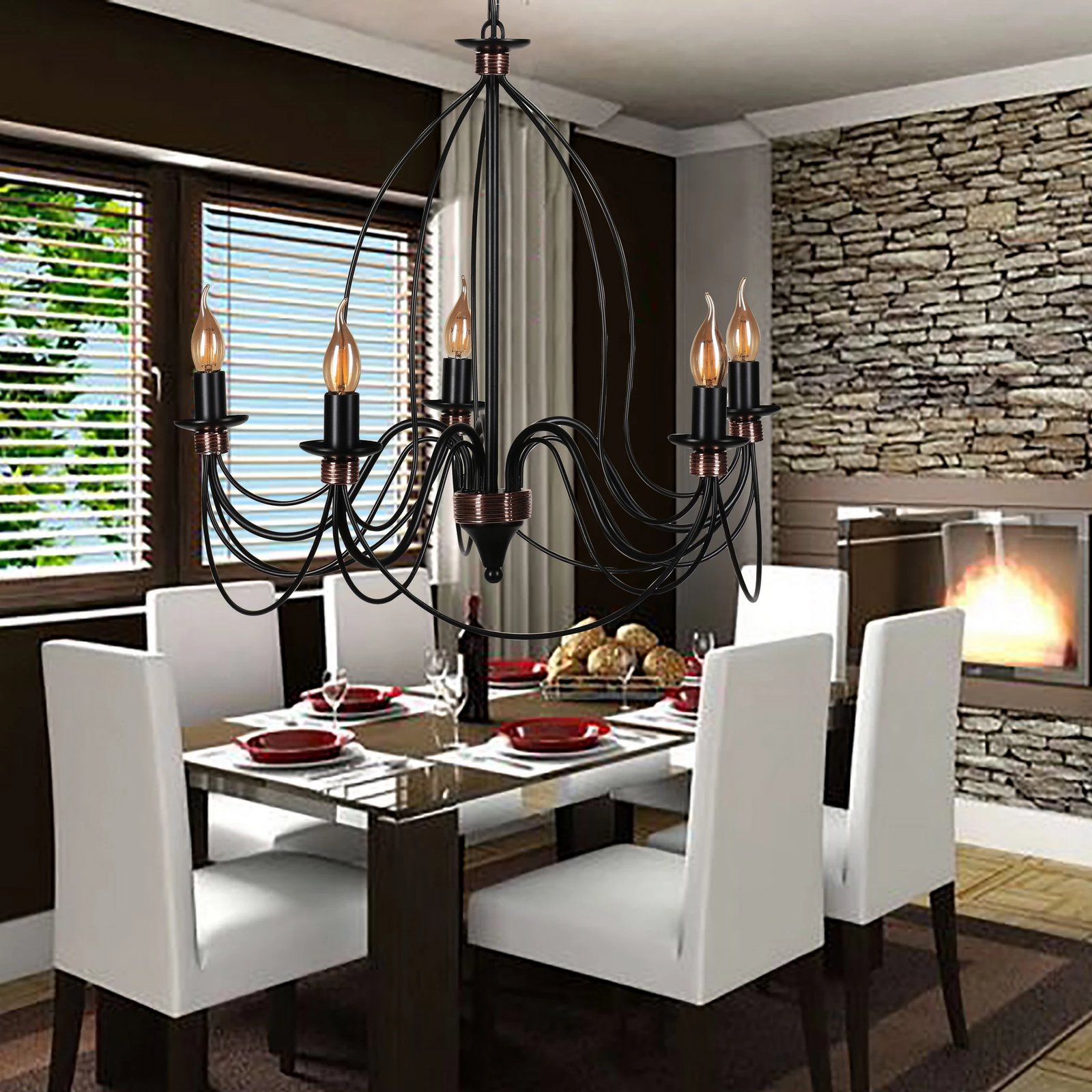 Llambadar Opviq, model 7755-5, shumëngjyrësh