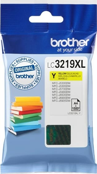 Toner Brother LC-3219XL, Origjinal, Verdhë