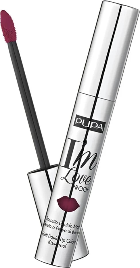 Pupa I’m Loveproof Liquid Lipstick - 012 BURGUNDY RED